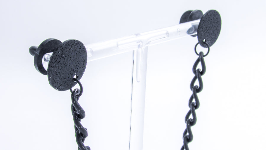 Black Circle Collar Chains collar chain Oh, Heart!