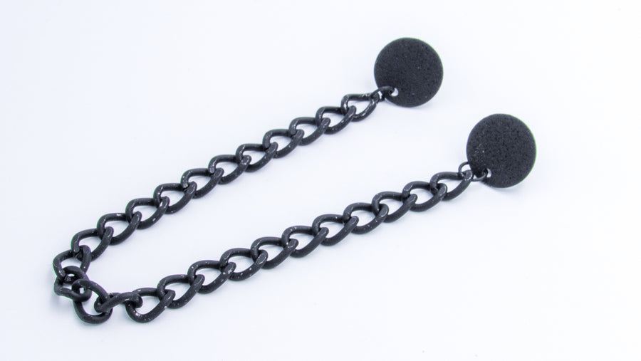 Black Circle Collar Chains collar chain Oh, Heart!