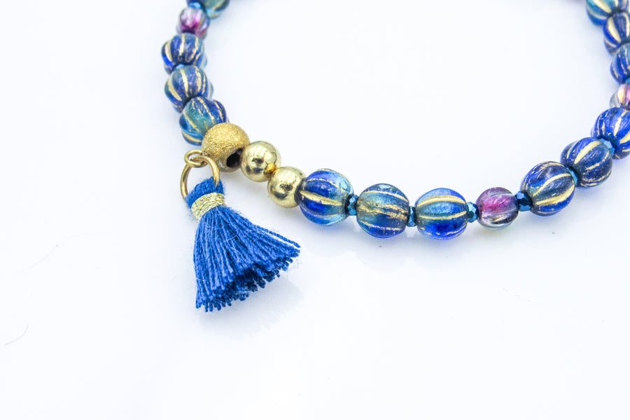 Blue Bird Memory Wire Bracelet Bracelets Oh, Heart!