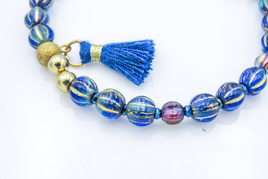 Blue Bird Memory Wire Bracelet Bracelets Oh, Heart!