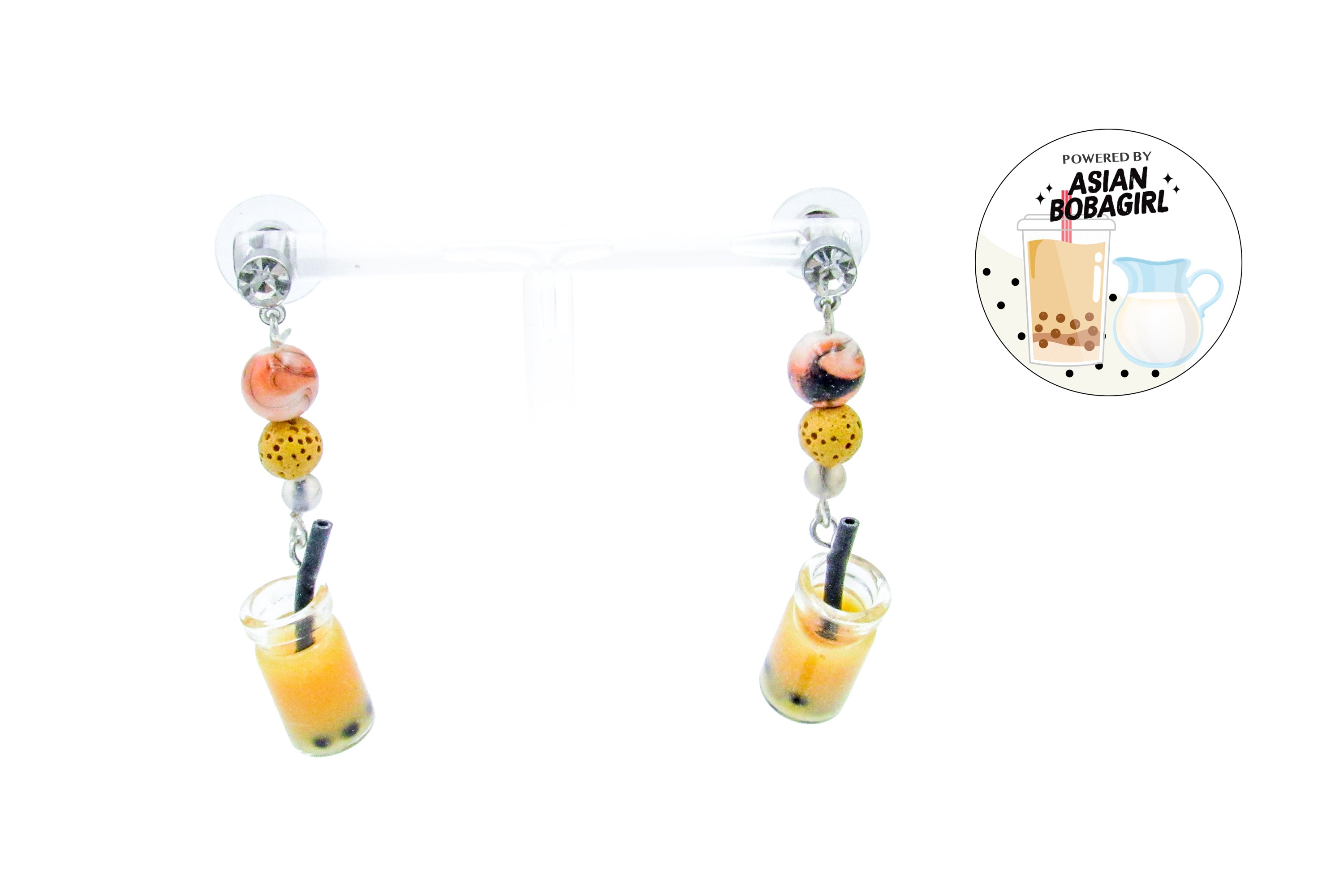 Scented Boba Charm Earrings Earrings Oh, Heart!