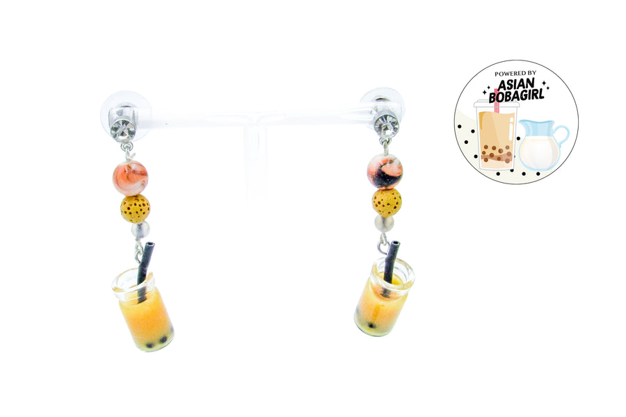 Scented Boba Charm Earrings Earrings Oh, Heart!
