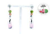 Scented Boba Charm Earrings Earrings Oh, Heart!