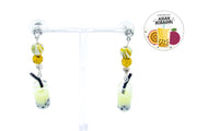 Scented Boba Charm Earrings Earrings Oh, Heart!