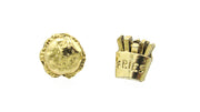 Hamburger and Fries Mismatched Stud Earring Set Earrings Oh, Heart!