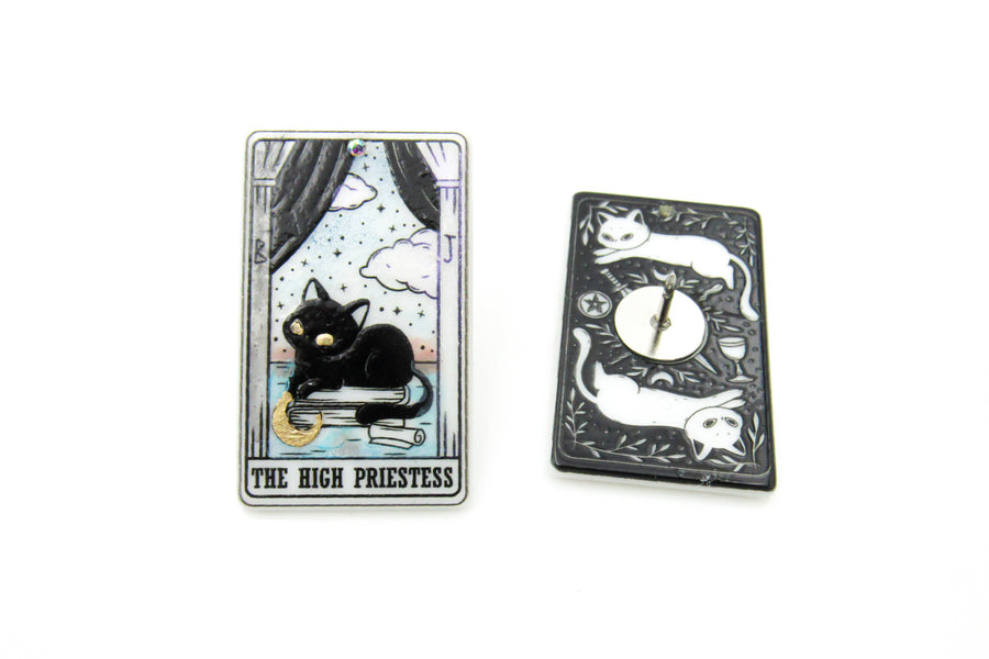 Cute Cat Tarot Pin