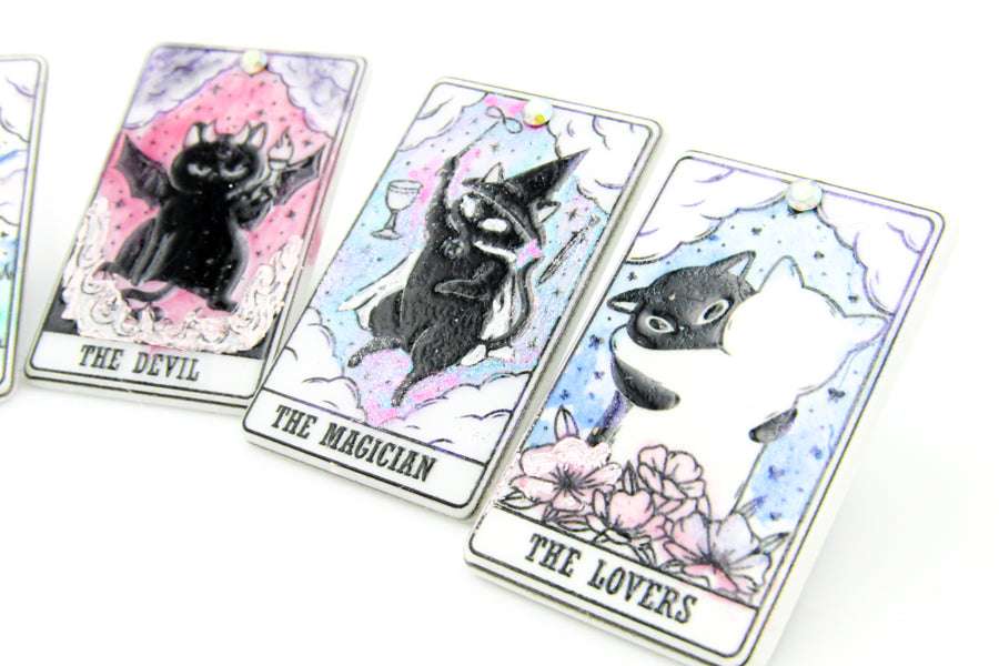 Cute Cat Tarot Pin Pin Oh, Heart!