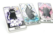 Cute Cat Tarot Pin Pin Oh, Heart!
