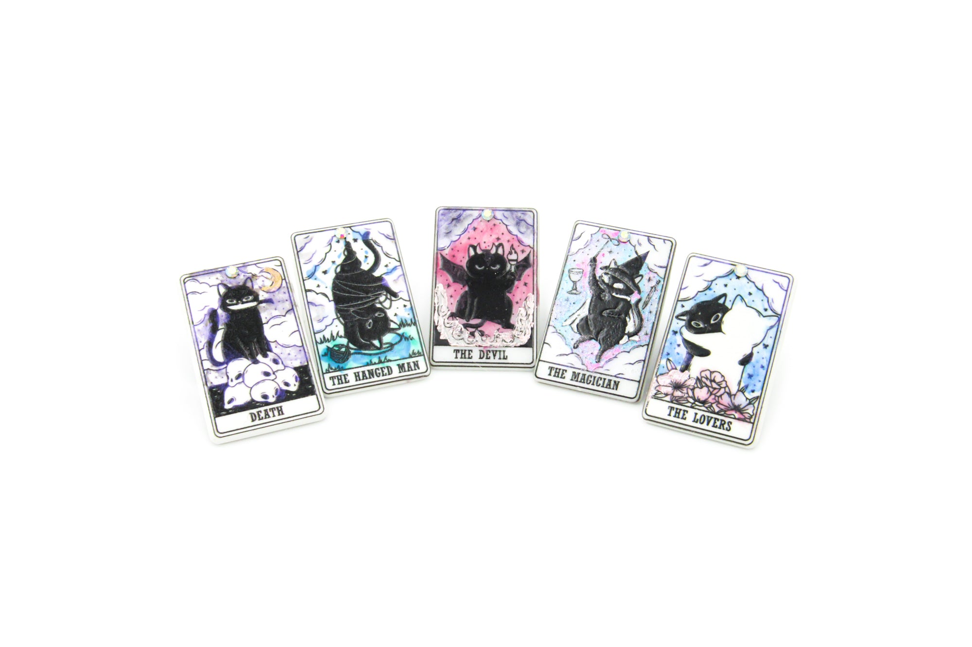 Cute Cat Tarot Pin Pin Oh, Heart!