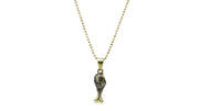 Fried Chicken Leg Enamel Charm Necklace Necklaces Oh, Heart!