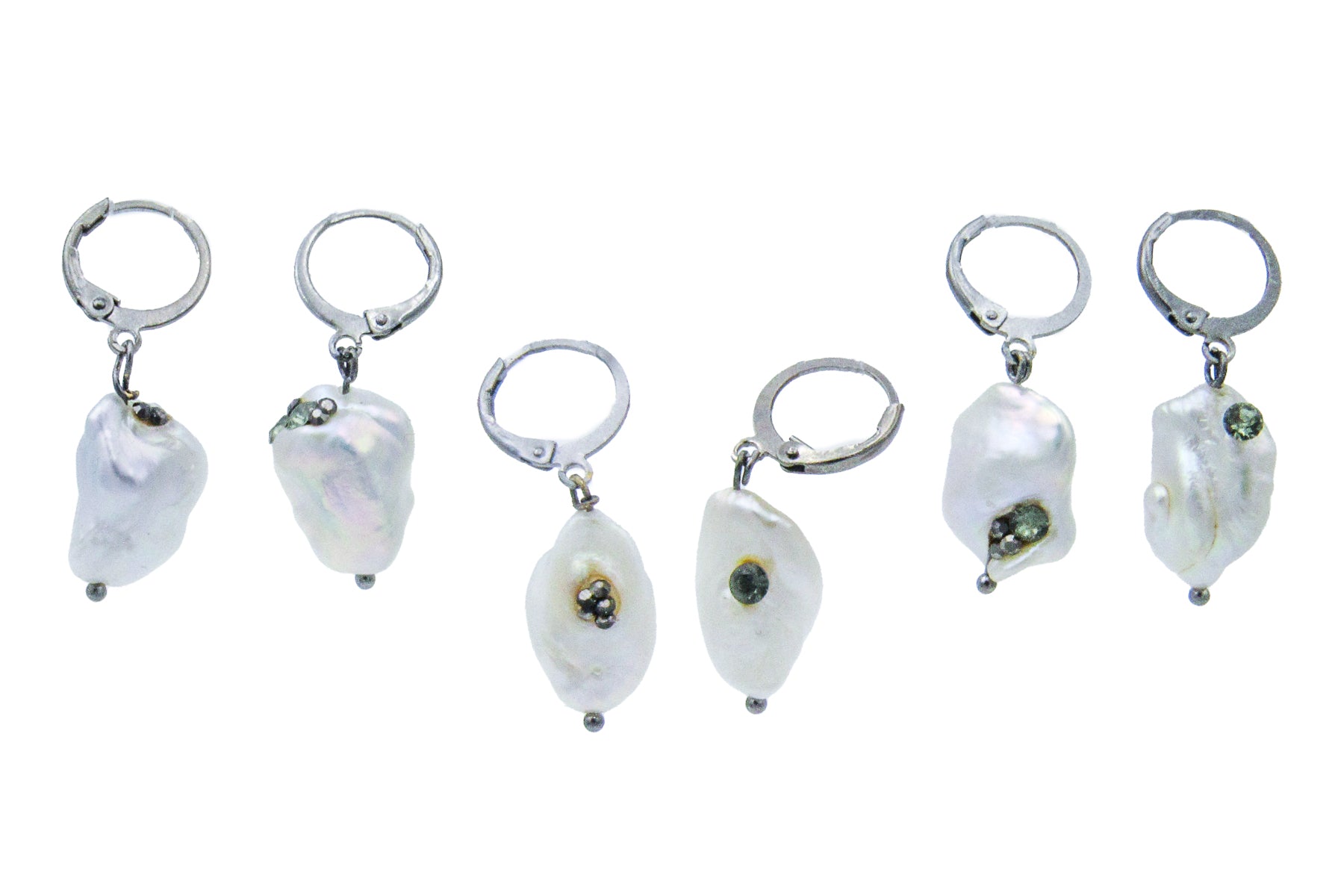 One Of A Kind Baroque Pearl Dangle Earrings Earrings Oh, Heart!