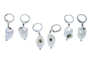 One Of A Kind Baroque Pearl Dangle Earrings Earrings Oh, Heart!