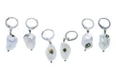 One Of A Kind Baroque Pearl Dangle Earrings Earrings Oh, Heart!