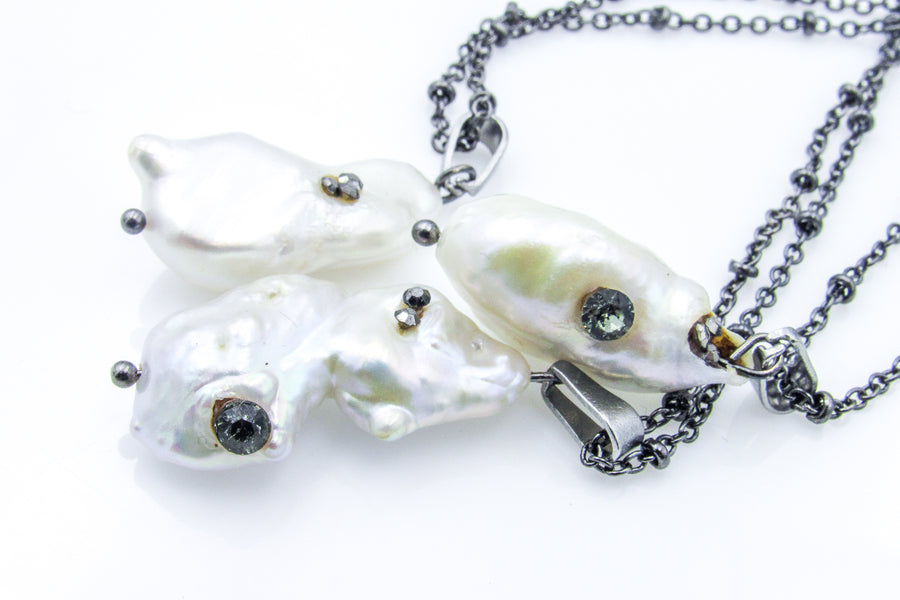 One Of A Kind Baroque Pearl Drop Necklace Necklaces Oh, Heart!