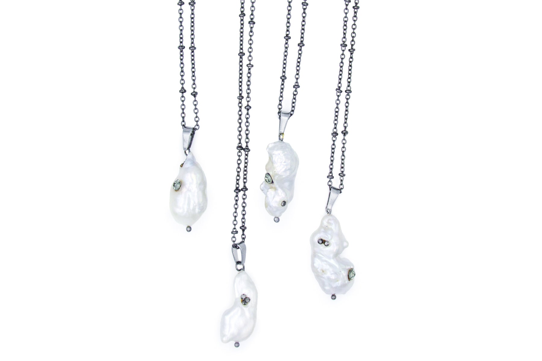 One Of A Kind Baroque Pearl Drop Necklace Necklaces Oh, Heart!