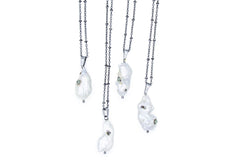One Of A Kind Baroque Pearl Drop Necklace Necklaces Oh, Heart!