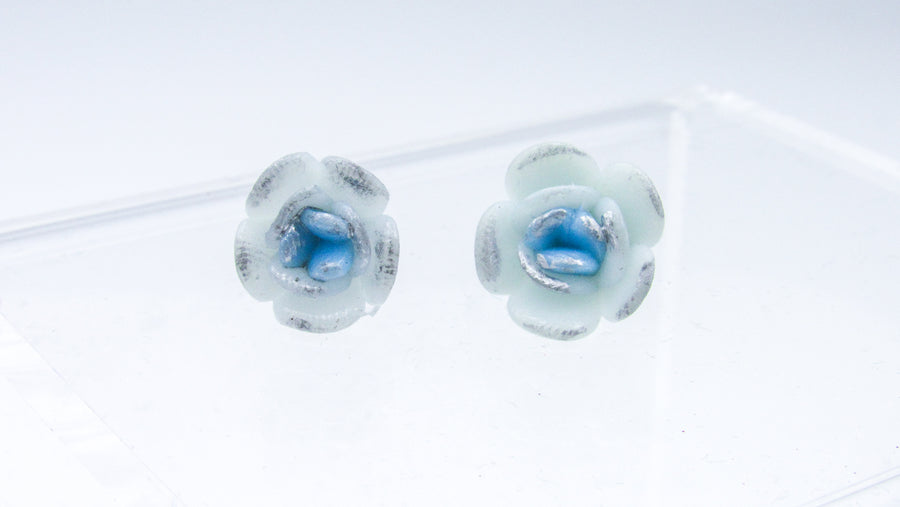 Clay Flowers Stud Earrings Earrings Oh, Heart!