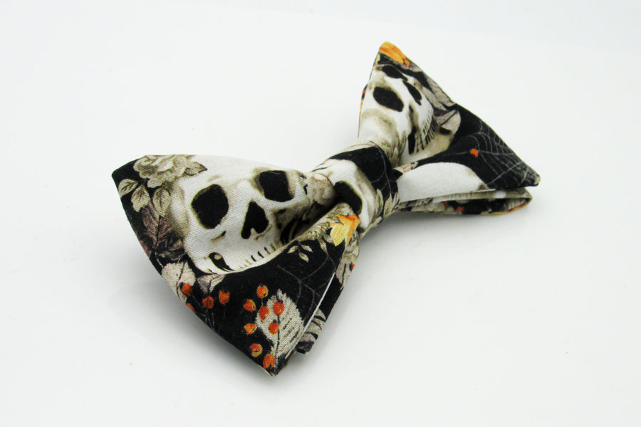 Floral Halloween Skulls Bow Tie Set Bow Tie Oh, Heart!