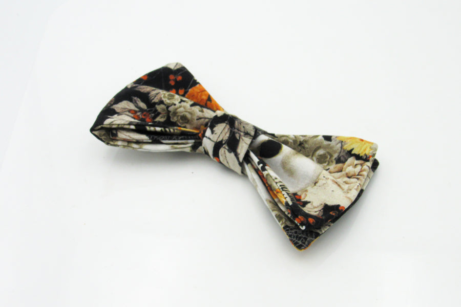 Floral Halloween Skulls Bow Tie Set Bow Tie Oh, Heart!