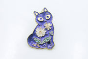 Iridescent Cat Enamel Pin Pin Oh, Heart!