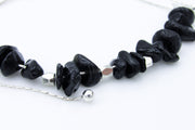 Gemstone Chip Beads Silver Adjustable Slide Bracelet Bracelets Oh, Heart!