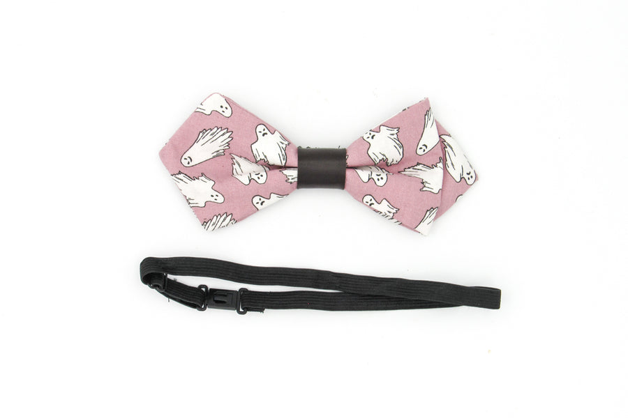 Glow In The Dark Ghosts Millennial Pink Bow Tie Bow Tie Oh, Heart!