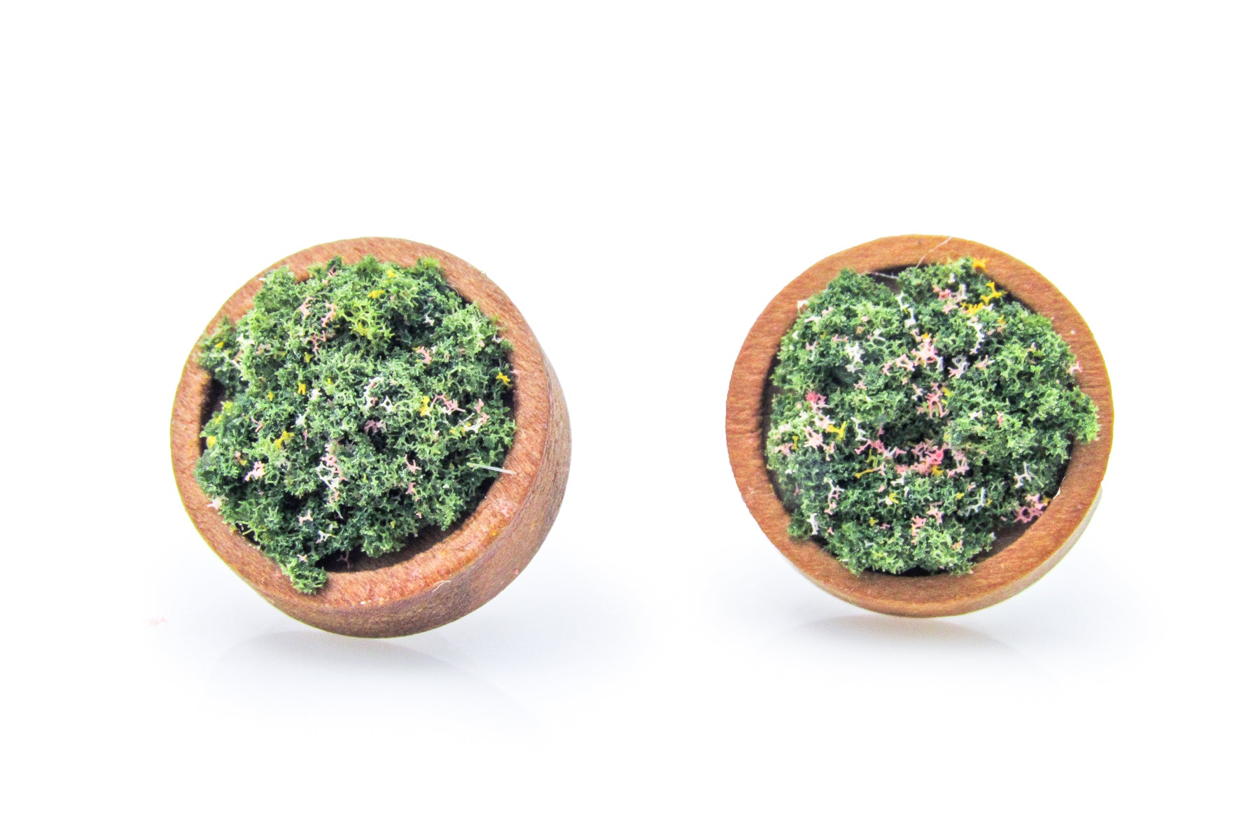 Miniature Flower Planters Stud Earrings Earrings Oh, Heart!