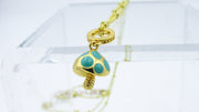 Delicate Mushroom Charm Satellite Chain Necklace Necklaces Oh, Heart!