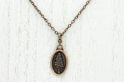 Tolkien Quote Pendant Necklace With Redwood Design Necklaces Oh, Heart!