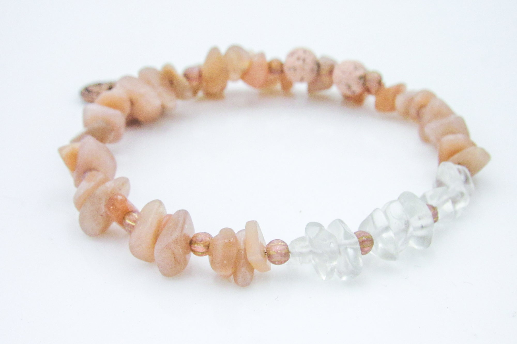 OM ॐ Aromatherapy Memory Wire Bracelet Bracelets Oh, Heart!