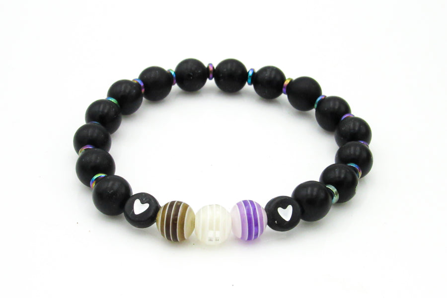 Pride Flag Stretch Bracelets Bracelets Oh, Heart!