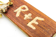 R+E IT Inspired Wooden Keychain Keychains Oh, Heart!
