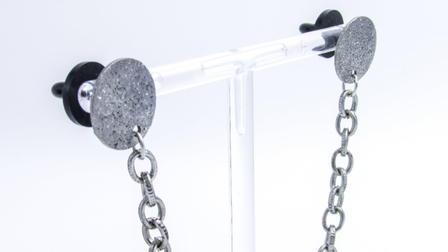 Silver Circle Collar Chain collar chain Oh, Heart!