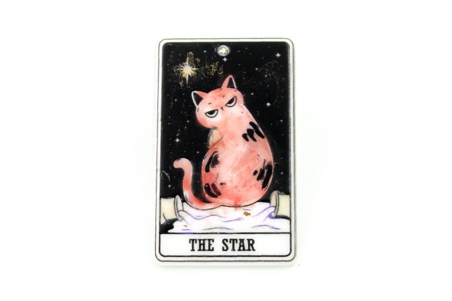 Cute Cat Tarot Pin Pin Oh, Heart!