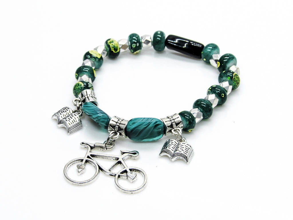 A Bicycle Built For Love •  Bracelets • Oh, Heart!