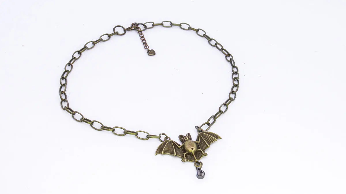 Bronze Bat Choker Chokers Oh, Heart!