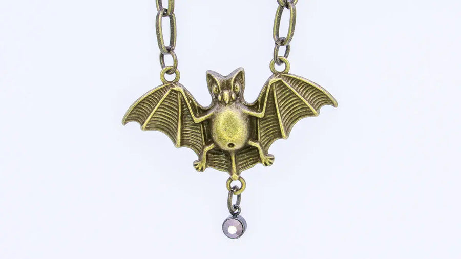 Bronze Bat Choker Chokers Oh, Heart!
