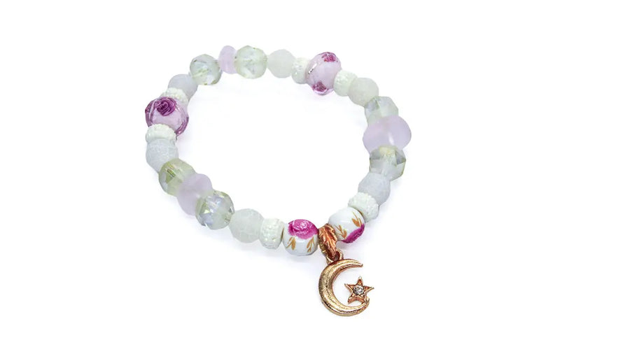 Sailor Moon Quartz and Roses Stretch Bracelet Bracelets Oh, Heart!