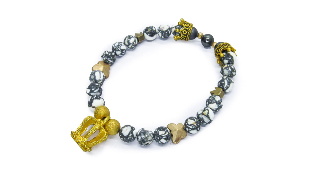 Our Love is Golden Stretch Bracelet Bracelets Oh, Heart!