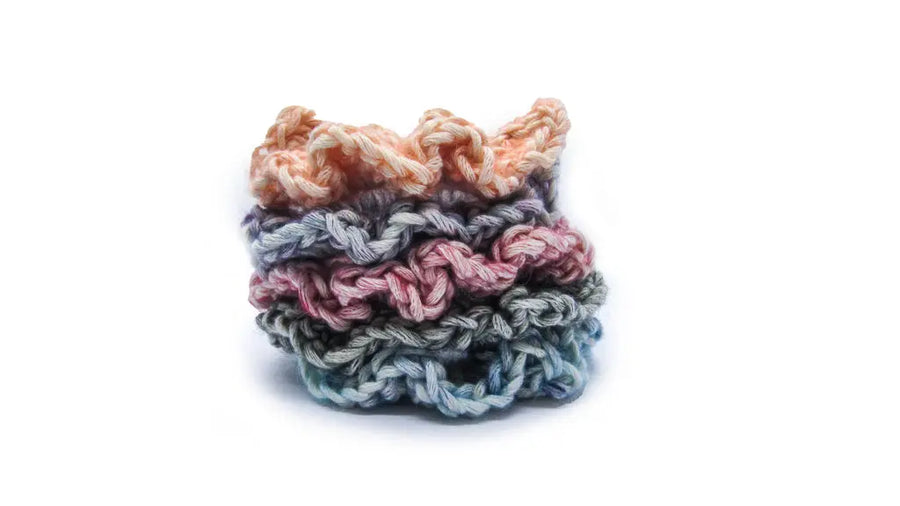 Grunge Aesthetic Crochet Scrunchies Ponytail Holders Oh, Heart!