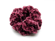Thick and Super Soft Velvet Crochet Scrunchie Ponytail Holders Oh, Heart!