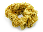 Thick and Super Soft Velvet Crochet Scrunchie Ponytail Holders Oh, Heart!