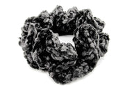 Thick and Super Soft Velvet Crochet Scrunchie Ponytail Holders Oh, Heart!