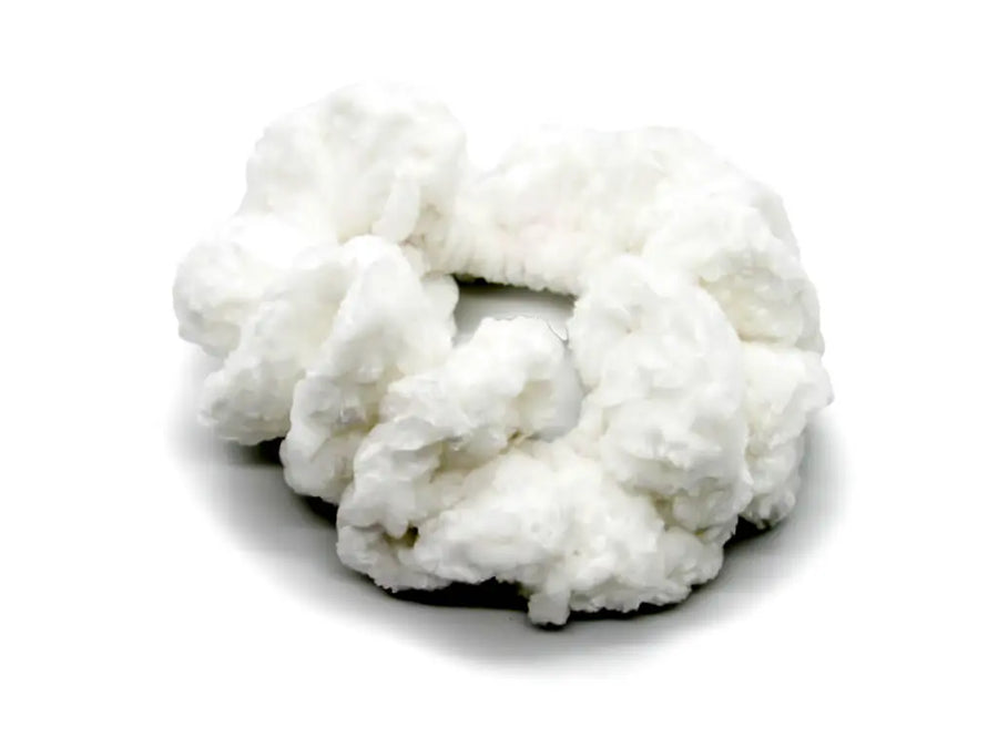 Thick and Super Soft Velvet Crochet Scrunchie Ponytail Holders Oh, Heart!