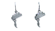 Tacos con Chiles Dangle Earrings with Rhinestones Earrings Oh, Heart!