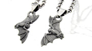 Dainty Black Bat Necklace Necklaces Oh, Heart!