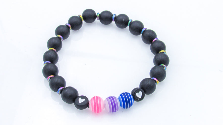 Pride Flag Stretch Bracelets Bracelets Oh, Heart!