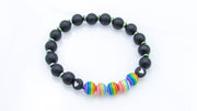 Pride Flag Stretch Bracelets Bracelets Oh, Heart!