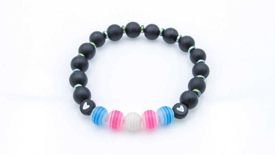 Pride Flag Stretch Bracelets Bracelets Oh, Heart!