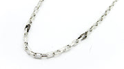 Mixed Metal Round Box Chain Necklace Necklaces Oh, Heart!